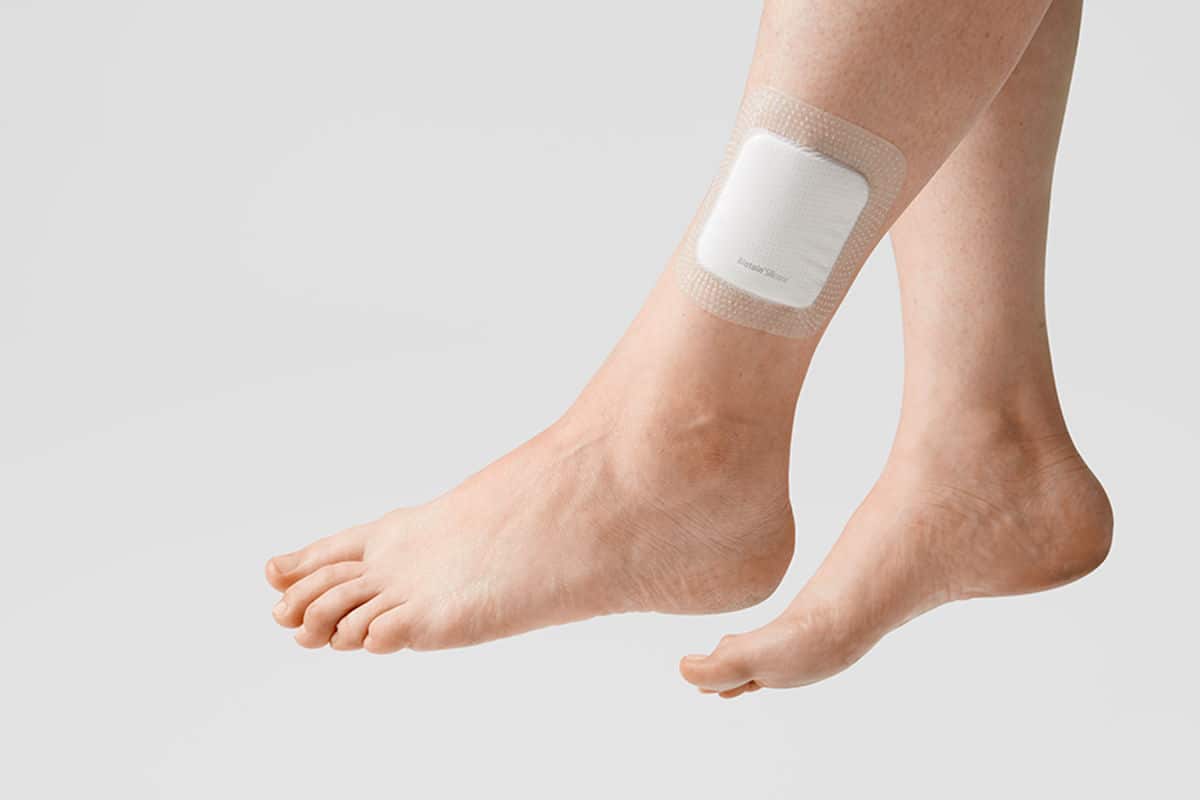 Wat is een siliconen schuimverband?